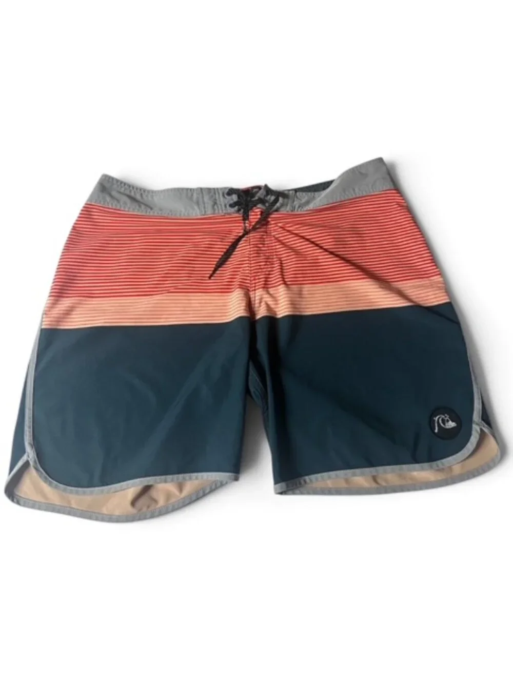 Quicksilver Mens Beach Board Shorts Size 38 DryFlight Water Repellent